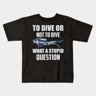 SCUBA Diving Kids T-Shirt